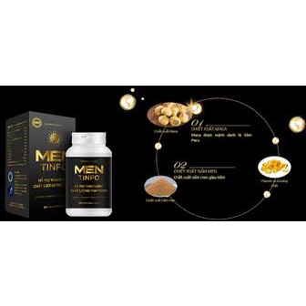 Men Tinfo - Hỗ trợ tăng chất lượng sinh sản cho nam giới, ngừa vô sinh nam