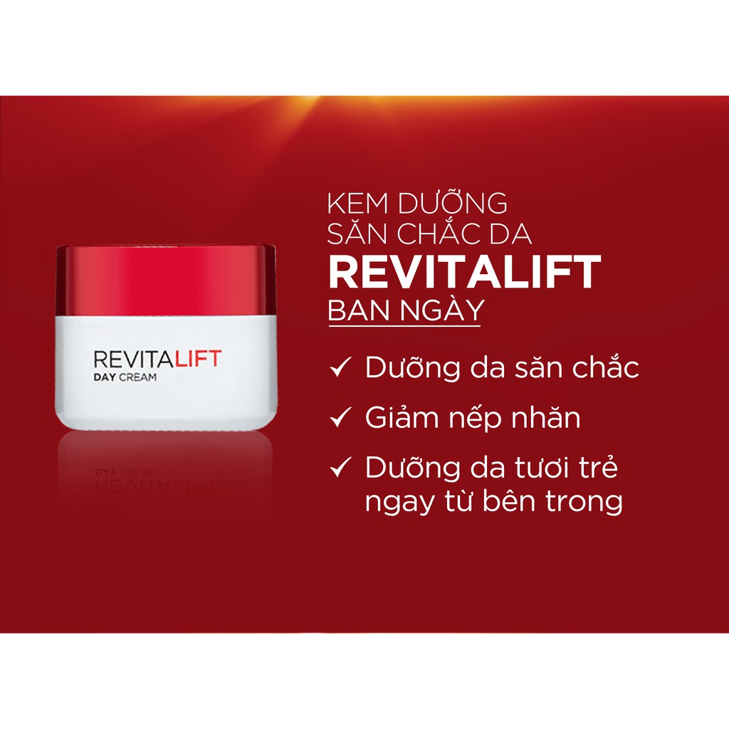 Kem Dưỡng Chống Lão Hoá Giảm Nếp Nhăn L'Oreal Paris Revitalift 50ml