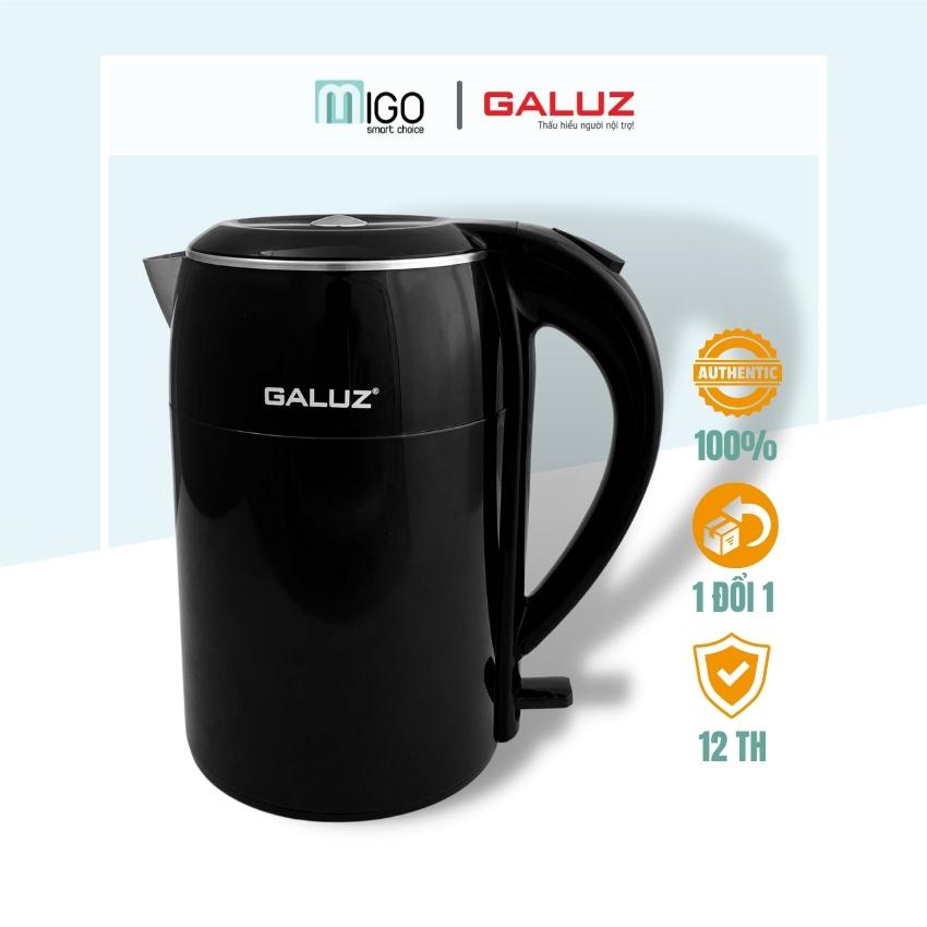 Ấm siêu tốc, Ấm đun nước Galuz Gk02 - Dung tích 1.8L - Bảo hành 12 tháng