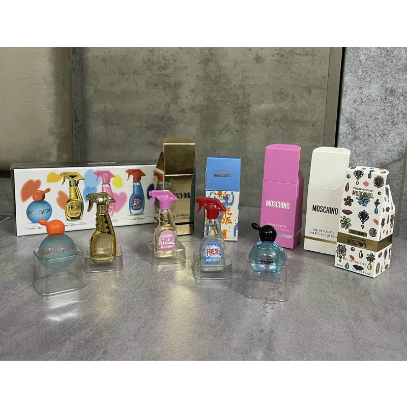 Set Nước Hoa Mini Moschino x5 chai