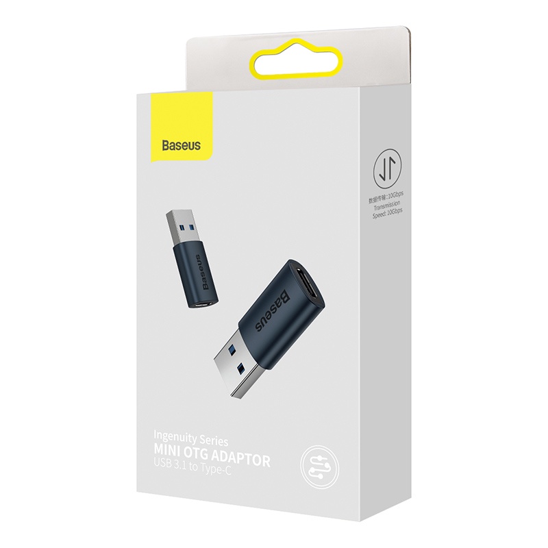 Baseus Type C to USB 3.1 Adapter OTG USB Adapter Female Converter For  pro Air Samsung S10 S9 USB OTG Connector- HSHOP