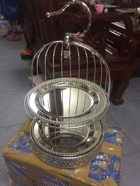 Khay bánh trang trí siêu sang