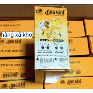 Cà phê đen đá Ông Bầu 140g ( 10 gói)