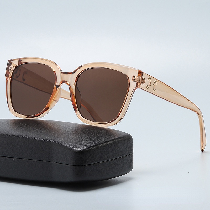 Sunglasses Europe and America Sunglasses Retro Square Large Frame Sunglasses Personality Men's and Women's Sunglasses Trend