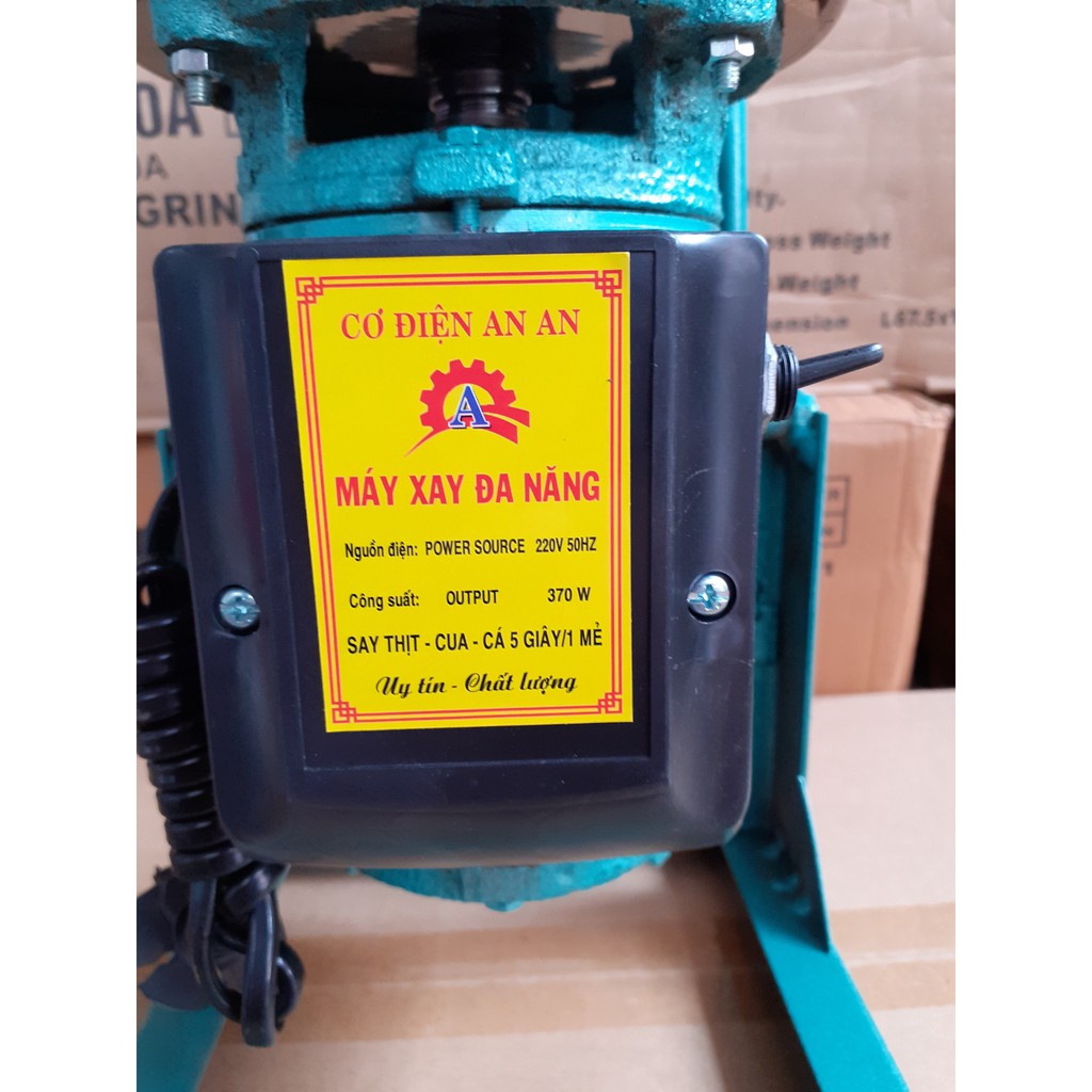 Máy Xay Thịt Giò Chả Cua Cá Đa Năng 370W-Dây Đồng 100%