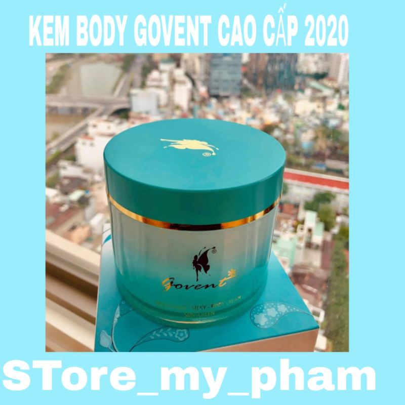 Kem Body Govent Cao Cấp Xanh mới