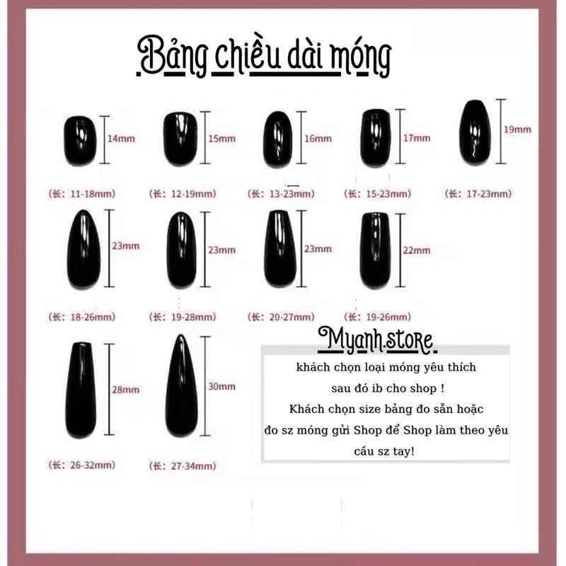 Nailbox thiết kế hoa hồng sang chảnh đính nơ sứ cao cấp