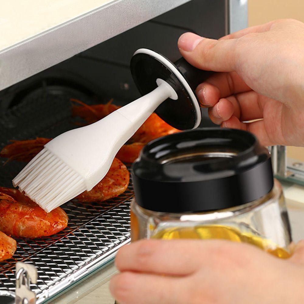 Bình Đựng Dầu Có Cọ Phết Chịu Nhiệt Cao Tiện Dụng Cho Nướng Thịt BBQ