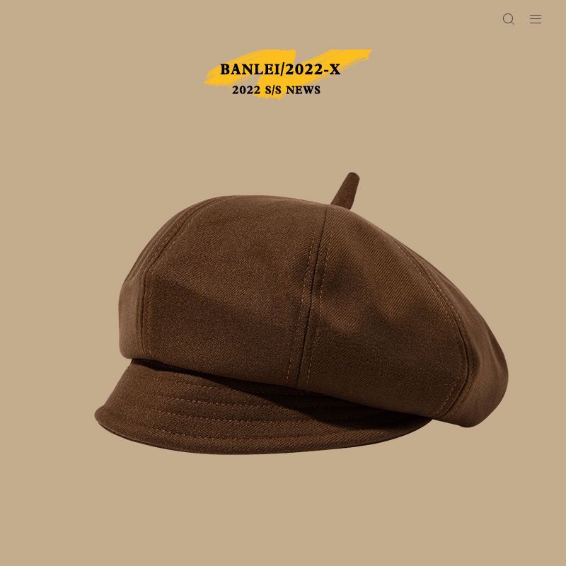 Mũ Beret Phong Cách Retro Nhật Bản Thời Trang Cho Nữ