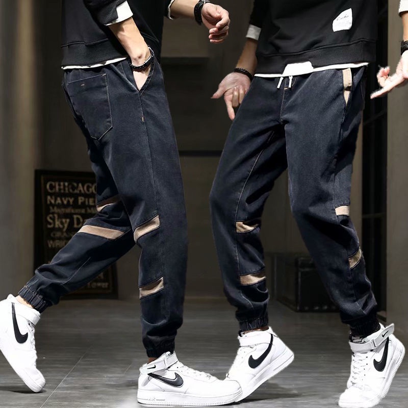 Quần Jean Dài Dáng Suông Dễ Phối Đồ Thời Trang Hàn Quốc Cho Nam