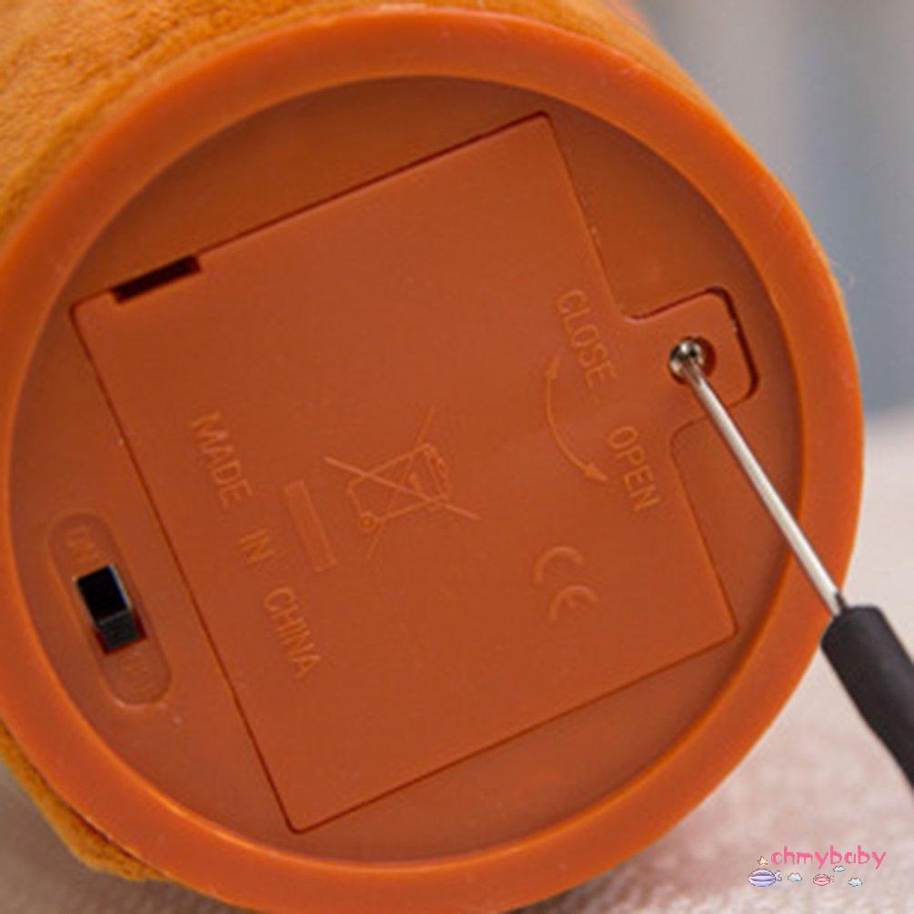 【OMB】 Singing Enchanting Sunflower With Saxophone 80 Songs Electric Plush Toy