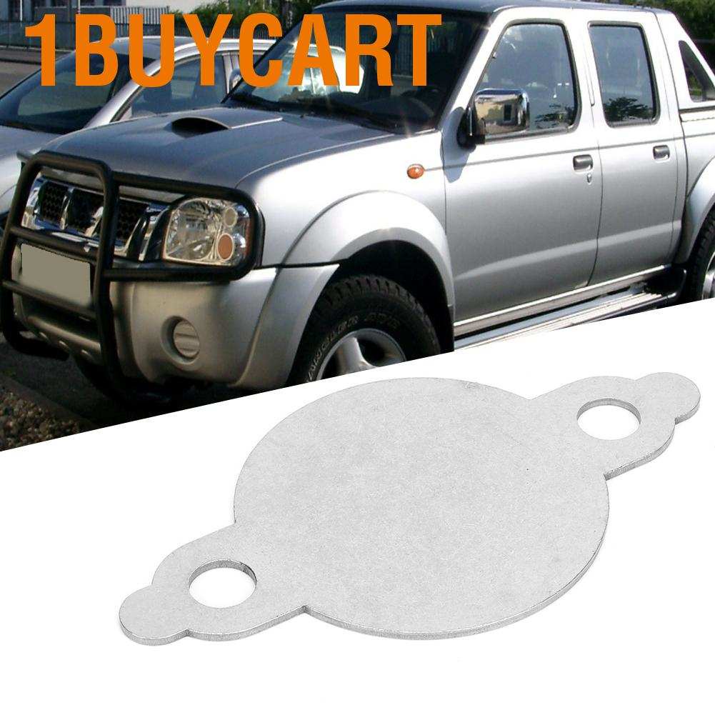 1buycart High Quality Aluminium Alloy Blanking Plate  Durable EGR Valve Stable Block for Nissan Navara D40 YD25 Toyota Landcruiser 1VD-FTV 4.5L