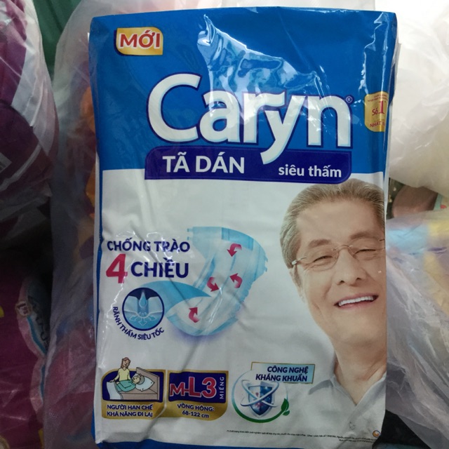 Tả dán Caryn ML 3 miếng(Date: 2023) .