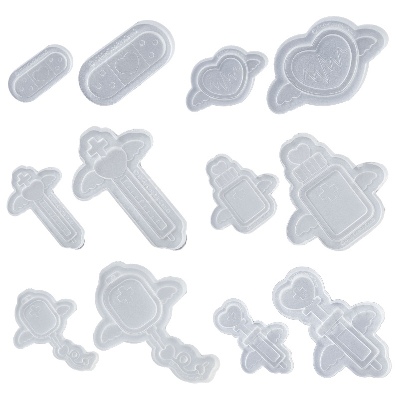 Sa Khuôn Làm Trang Sức Hình Thiên Thần Bằng Nhựa Resin