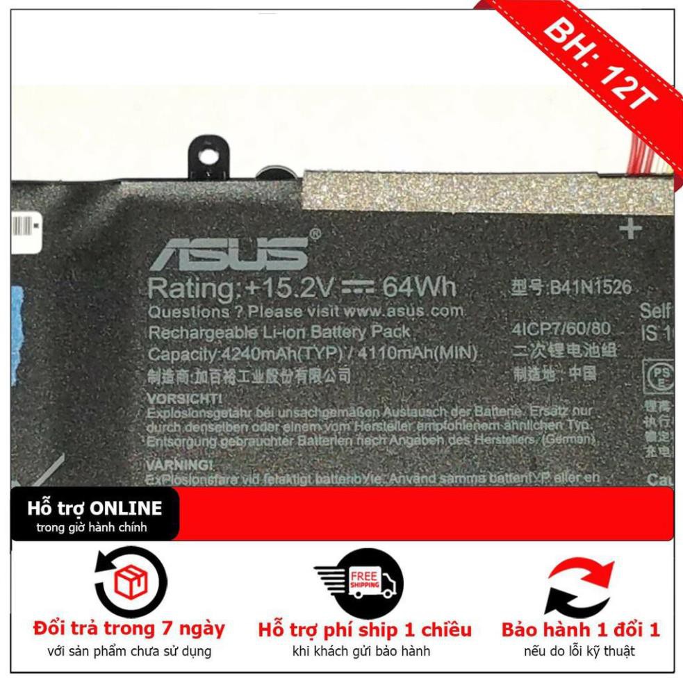 Pin Laptop Asus GL502V S5VT6700 GL502 GL502VM B41N1526 hàng chính hãng