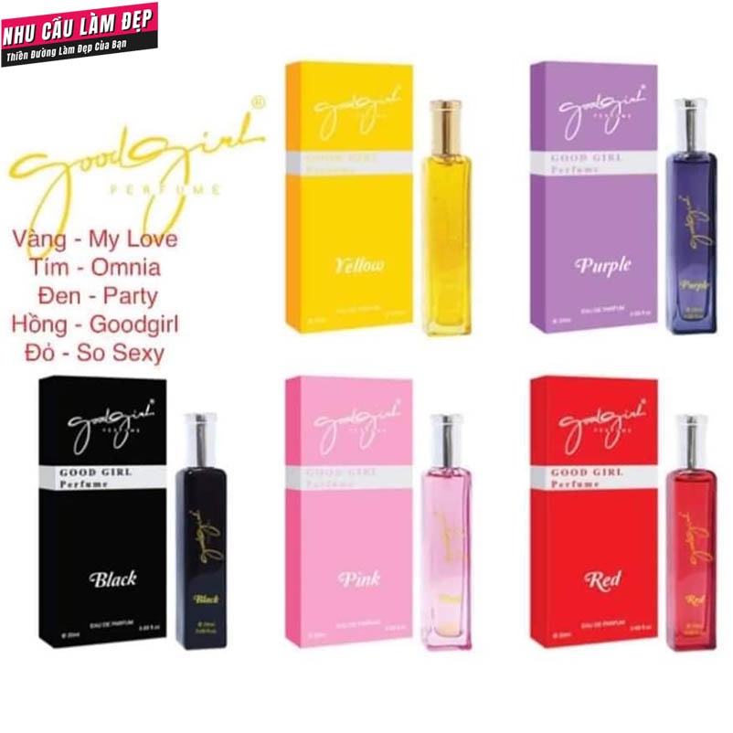 Nước Hoa Nữ Go///od Girl Perfume 20ml - Sẵn 5 Mùi