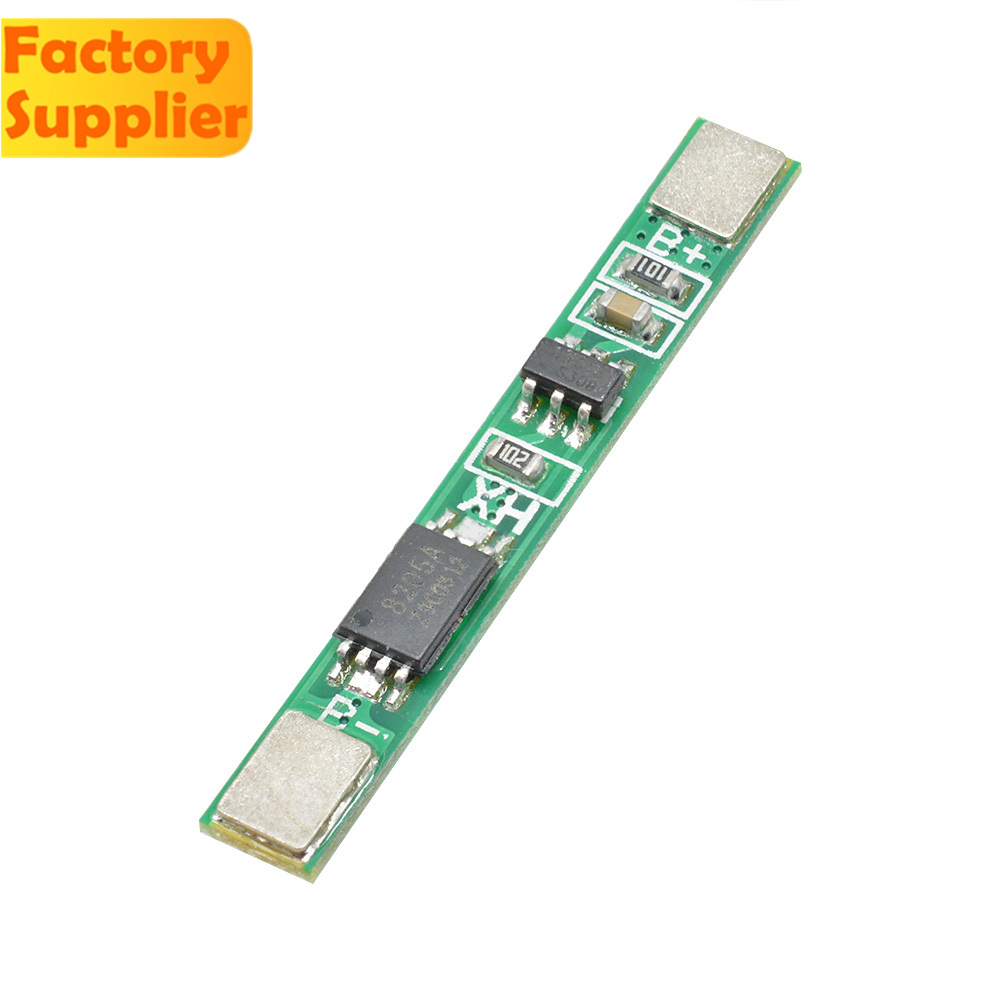 1 Bảng Mạch Bảo Vệ Pin Lithium 1s 3.7v 2.5a Bms Pcm Pcb