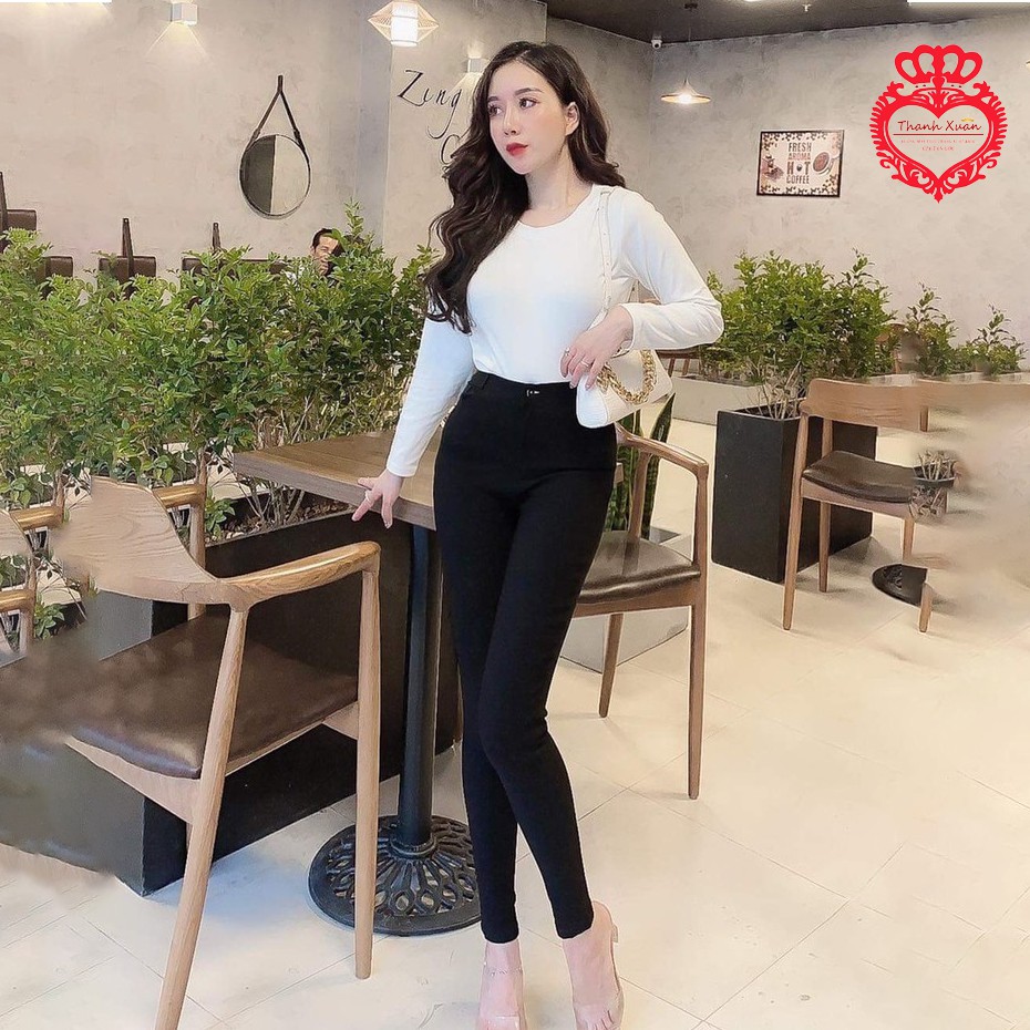 Quần Jean nữ lưng cao rách gối Bigsize CHANY STORE Q02 | BigBuy360 - bigbuy360.vn