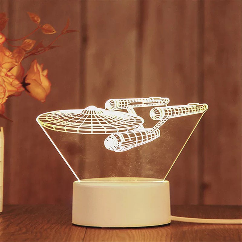 【TAILORLE】Đèn ngủ, đèn led 3D trang trí nhiều mẫu làm quà tặng hoặc trang trí phòng ngủ
