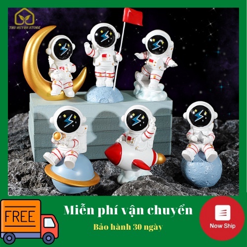 👨‍🚀HÀNG MỚI👨‍🚀 Bộ 6 Mô Hình Phi Hành Gia Mẫu Mới Du Hành Vũ Trụ - Mô Hình Decor , Trang Trí Nhà Cửa / Xe Hơi