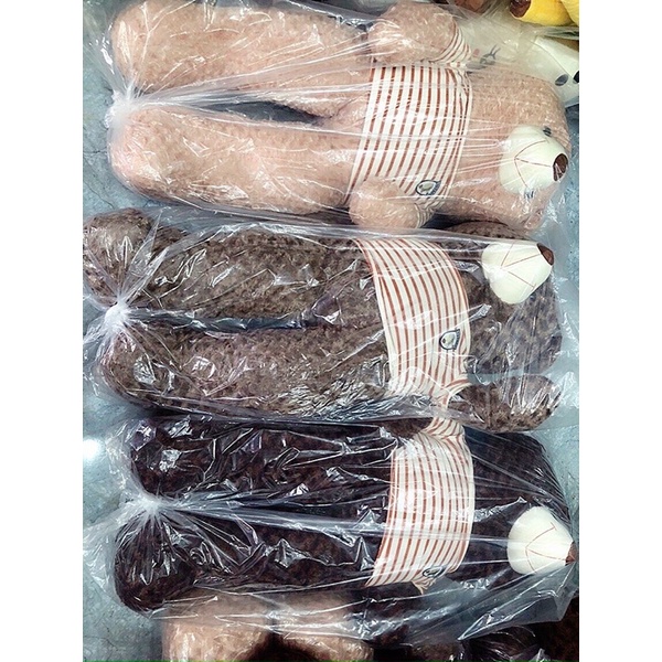 Gấu Bông Teddy, Thú Nhồi Bông Siêu To Mặc Áo Cao Cấp Chất Liệu Lông Xù Big Size