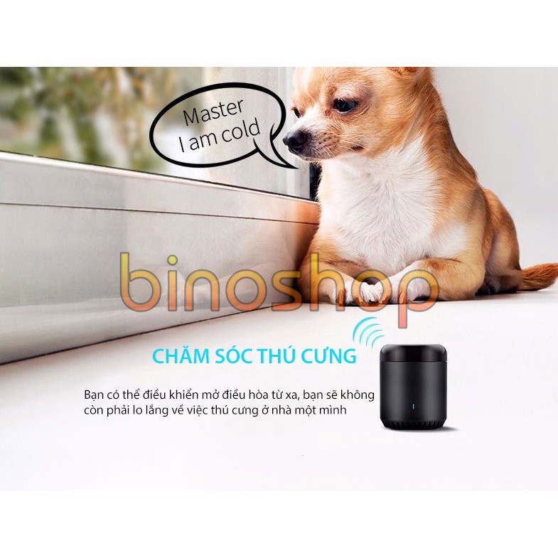 [Bản quốc tế] broadlink rm mini 3 - điều khiển hồng ngoại kết nối wifi (new 2019)