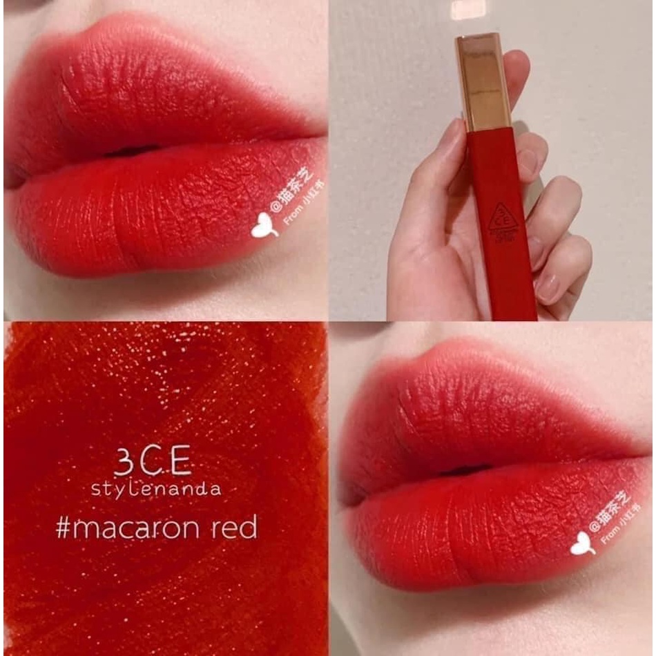 Son Kem Lì 3CE Mịn Màng Như Nhung 3CE Velvet Lip Tint 4g | Official Store Lip Make up Cosmetic