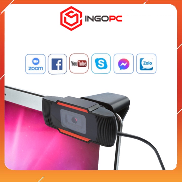 Webcam Máy Tính Có Mic Full HD 720P, Camera Học Online Và Livestream Giá Rẻ Chính Hãng - Bảo Hành 1 Đổi 1. | BigBuy360 - bigbuy360.vn