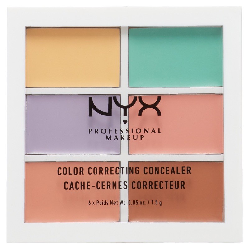 Che khuyết điểm NYX Concealer Correcting Palette