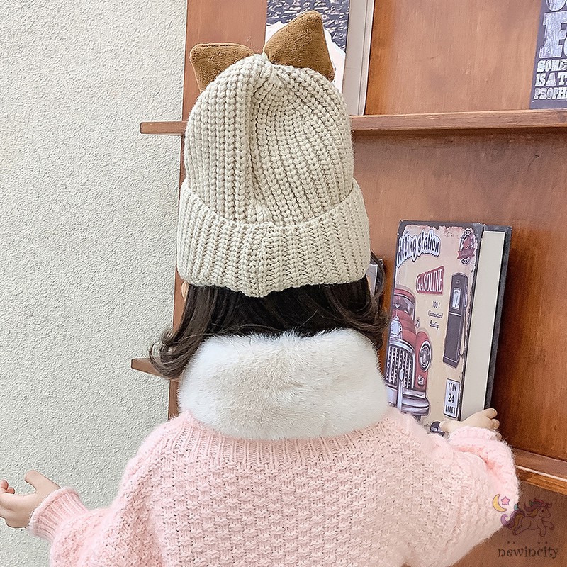 Khăn Choàng Cổ Phong Cách Hàn Quốc Thời Trang Mùa Đông Ấm Áp Dễ Thương Cho Bé Gái