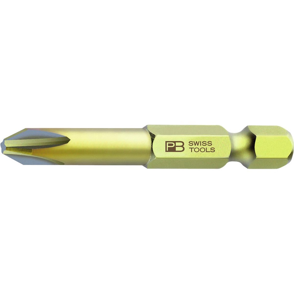 ĐẦU BIT PHILLIPS PH2 PB SWISS TOOLS CÁN E 6.3 DÀI 50MM PB E6.190/2