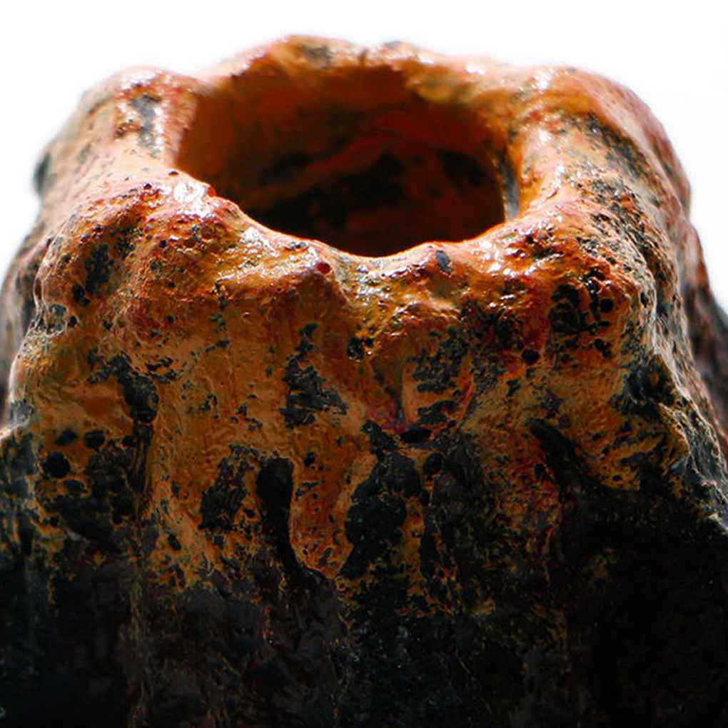 Đá sục khí oxy hình núi lửa nhân tạo trang trí bể cá