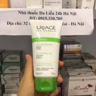 ✨ Sữa Rửa Mặt Uriage Hyséac Cleansing Gel 150ml