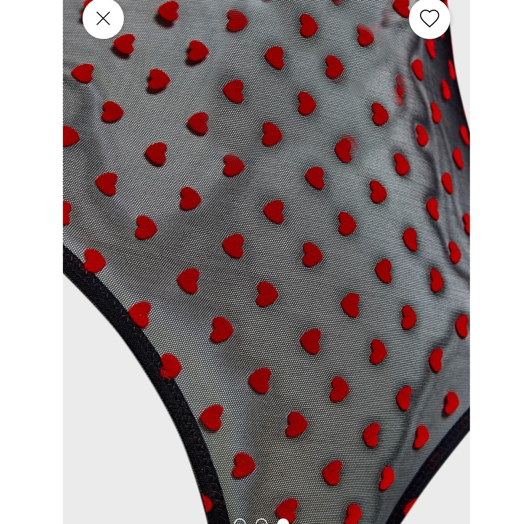Bodysuit Lưới Bi Tim F21
