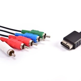 ECVN RCA Component /Composite Cable HD Audio Video Adapter for PS2 PS3 Playstation