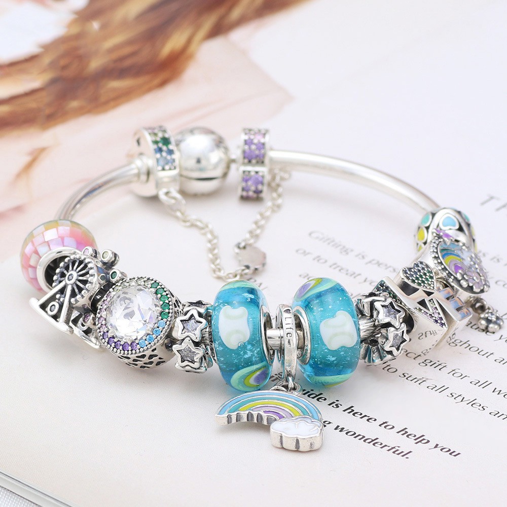 [Hàng cao cấp] Vòng Bạc S925 ALE Cao Cấp - Vòng Charm Bạc Chuẩn S925 - Mã sản phẩm VONGBAC_DN059