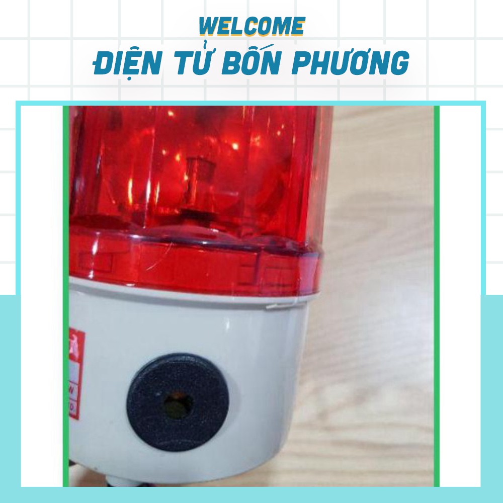 Đèn Chớp Có Còi Báo Động 12V 1101L