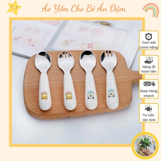 Bộ thìa dĩa tập xúc cho bé