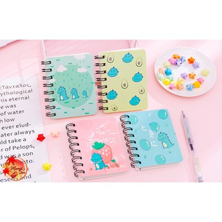 [GIÁ SỈ] Sổ mini cầm tay khủng long (Set 4 cuốn mix mẫu)