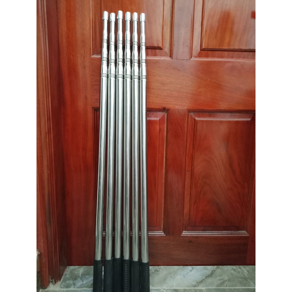 Sào rút inox đa năng ,gậy kéo dài như ý,thu gọn.móc cành cây,lấy quả trên cao,phơi đồ,treo lồng chim,cán vợt cá