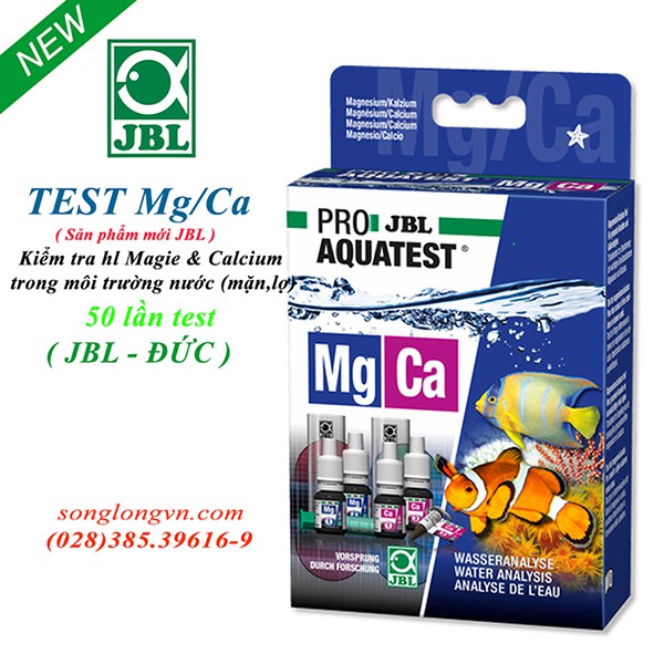 Test Mg/Ca - Kiểm Tra Hàm Lượng Mg/Ca Trong Nước