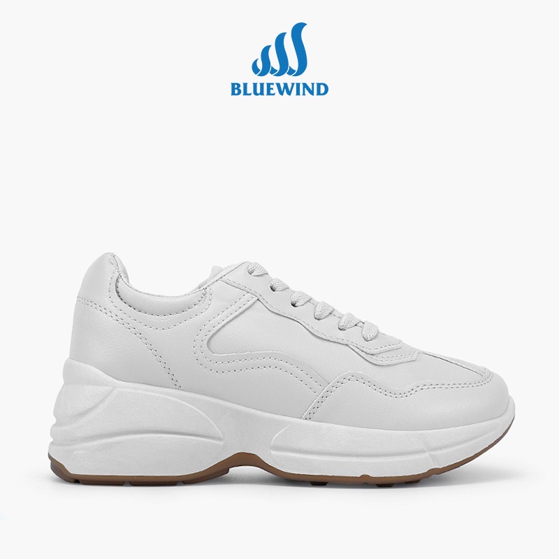 Giày Thể Thao Nữ Đế Cao Tôn Dáng Chất Liệu Da Mềm BLUEWIND 68806