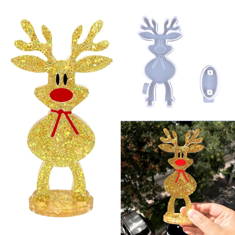 Khuôn Silicone Làm Đồ Trang Trí Giáng Sinh