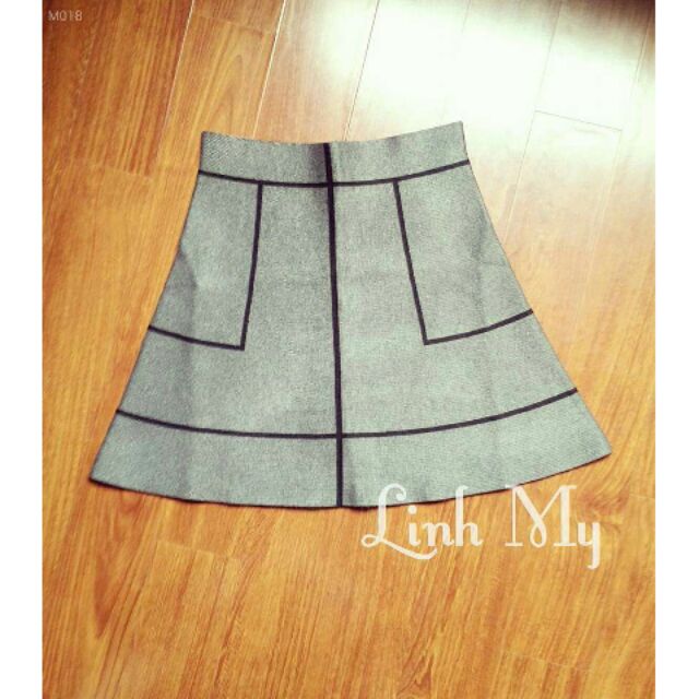 Chân váy len dáng chữ A