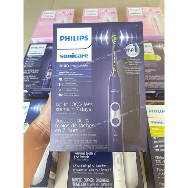 Bàn chải điện Philips Sonicare ProtectiveClean 6100