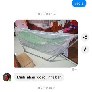 Màn võng chống muỗi cho bé