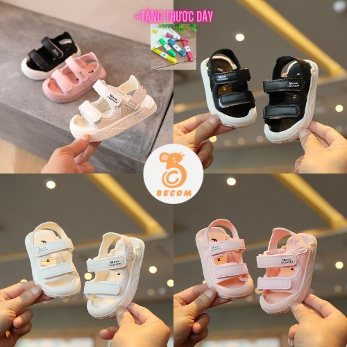 Dép Sandal Tập Đi FASHION Cho Bé Từ 1 - 2 Tuổi Đế Mềm Chống Trơn Trượt