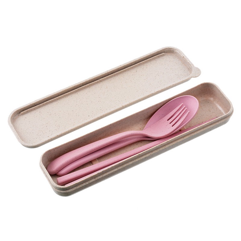 Set muỗng đũa nĩa cao cấp tiện dụng cho du lịch