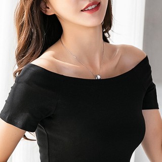 Áo thun trễ vai ngắn tay 💖CAO CẤP💖 Áo ngắn cổ thuyền size <62kg nhiều màu sắc Bh