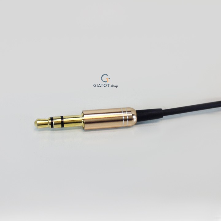 (Hàng chuẩn) Cáp chia Audio 2 cổng 3.5mm cao cấp, cáp 1 đầu tai nghe 1 đầu mic